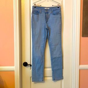 New Levi’s Classic Straight Jean Medium Wash Denim Size 8